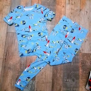 Boys GAP space austronaut pajamas size 10